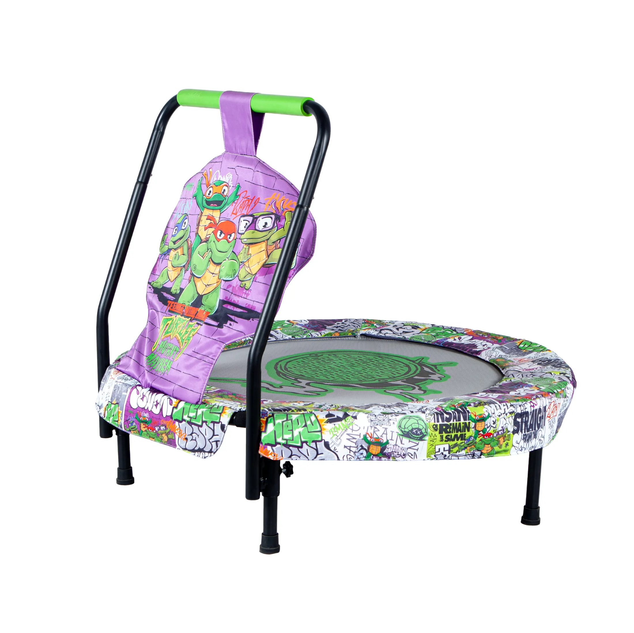 Patio de recreo interior Precios baratos Ninja Plegable Mini 36 "Cómodo Trampolín agradable para niños