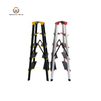 Escabeau en aluminium Echelle Tabouret pliable Escalier Echelle double face Plegable Escaleras