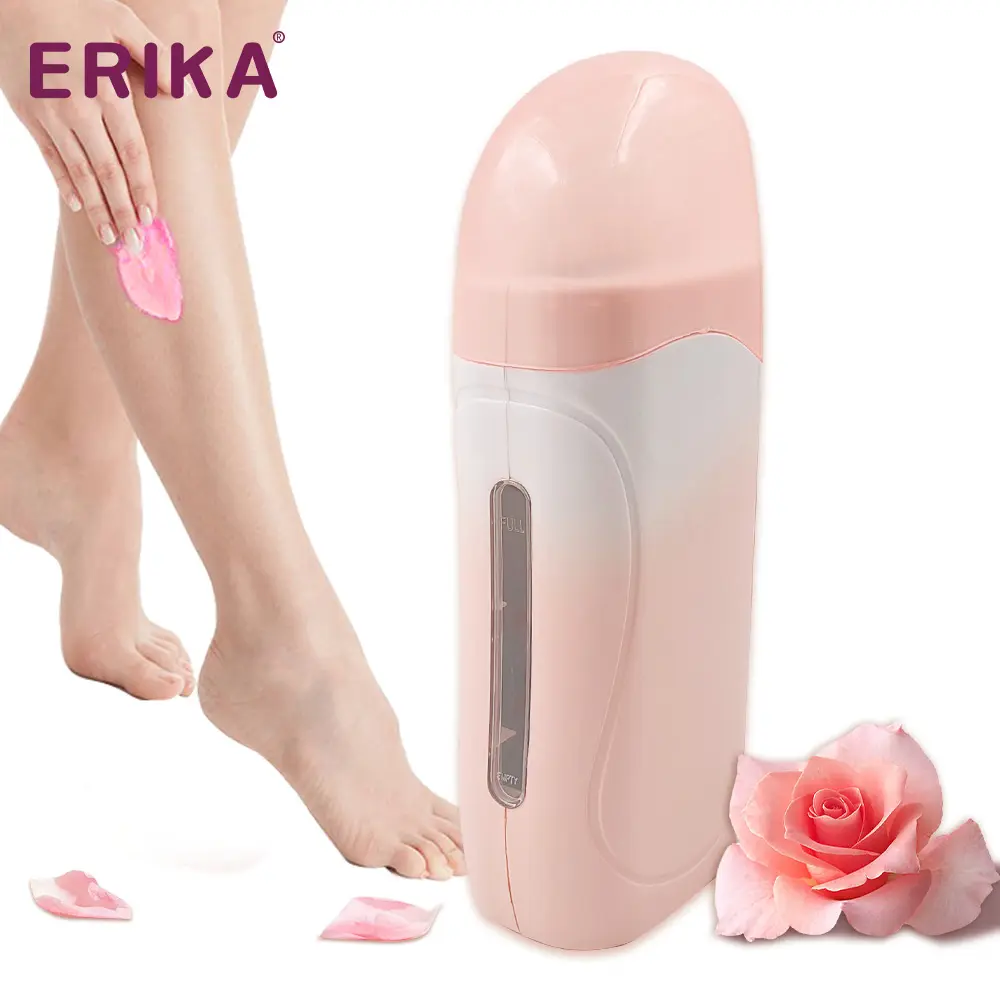 Gradient Design Portable Electric Wax Roller: Effortless Hair Removal with Built-in Heater - Ideal for Supermarkets & Home Use