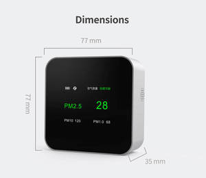 Détecteur de Qualité de l'Air Intelligent Wi-Fi pour la Maison : Formaldéhyde, PM2.5, Température, PM1.0, Humidité - Product Image 2