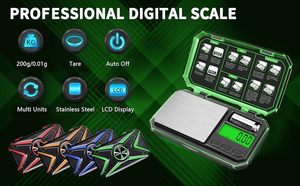 Hot Selling Portable <strong>Electronic</strong> Digital <strong>Scale</strong> 200g*0.01g Mini Weight <strong>Scale</strong> Gold Jewelry Gram Balance 0.1g Steel <strong>Weighing</strong> Tools - Product Image 6