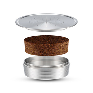 Filtre à <span class=keywords><strong>café</strong></span> réutilisable en acier inoxydable pour <span class=keywords><strong>machine</strong></span> Senseo HD7801, écologique et compatible avec les utilisations transfrontalières - Product Image 2