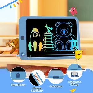 Bloc de notas para niños, tablero de escritura electrónico Lcd, tablero de escritura Digital, tableta de pizarra, juguetes para niños pequeños para niños - Product Image 5