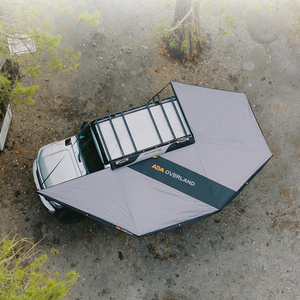 เต็นท์หลังคาแข็ง ABS สำหรับรถยนต์ พร้อมกันสาดข้างแบบตั้งอิสระ 270 องศา สำหรับรถบรรทุก 4x4 และเต็นท์กันสาดข้างรถยนต์ - Product Image 2