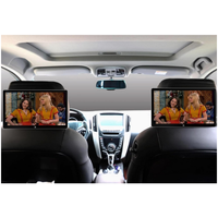 Monitor de Reposacabezas para Auto de 10.1 Pulgadas, 1280x800, Android 13, para Asiento Trasero, Conexión Inalámbrica Mirror Link, Pantalla Táctil, WiFi, IPS LCD, USB/SD, 2 Piezas