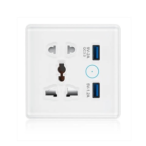 Enchufe Universal Inteligente WiFi Tuya con Cargador Rápido USB-C, Enchufe de Pared Tuya Smart Home de 13A - Product Image 2