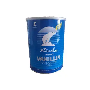Voedselkwaliteit Ijsbeermerk 99% Pure Vanilline/Vanillepoeder Smaakversterker Voedselsmaakadditief