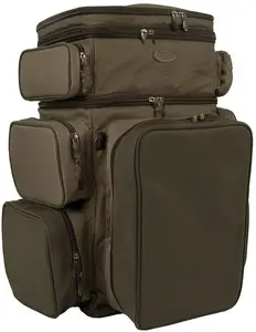 BSCI mochila de pesca personalizada carpa espécimen grueso pesca equipaje aparejos bolsas de almacenamiento