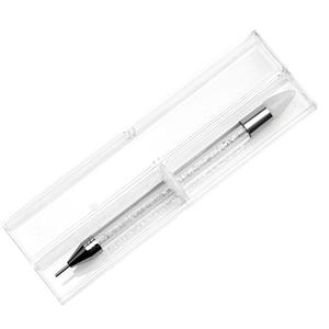 Stylo à double embout en silicone pour nail art, support de diamants, outil de pose à tête angulaire pour la décoration de strass - Product Image 5