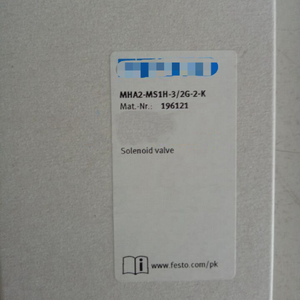 新しい MHA2-MS1H-<span class=keywords><strong>3</strong></span>/2Gwbr-<span class=keywords><strong>2</strong></span>-K 196121 ソレノイドバルブ 1 個 PLC プログラミング RS485 産業制御アプリケーション用 - Product Image 1