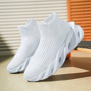 Wholesale Casual Lightweight <strong>Fly</strong> Knitted Upper Sports Tn <strong>Shoes</strong> Trainers Non-slip Breathable Large Size <strong>Walking</strong> Sneakers - Product Image 4