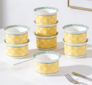 Bol à salade mignon motif licorne de 4 pouces avec cuillères, ensemble de bols à riz pour la maison, vente chaude en provenance de Chine - Product Image 2