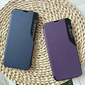 เคสโทรศัพท์แบบพับได้คุณภาพสูง Smart View กันน้ำ วัสดุ PU พร้อมห่วงแม่เหล็ก สำหรับ <span class=keywords><strong>Oppo</strong></span> A3s แบบเปิดได้ <span class=keywords><strong>ราคา</strong></span>ขายส่ง - Product Image 2
