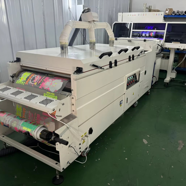 Direct to Film DTF 6 Print Heads Printer White Ink Epson I3200-A1 with Extra Long duster Three Temperature Zone Model 12 Color