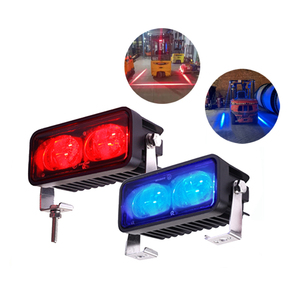 Luz de Seguridad LED Azul Cuadrada, Zona de Peligro, Zona Roja - Product Image 1
