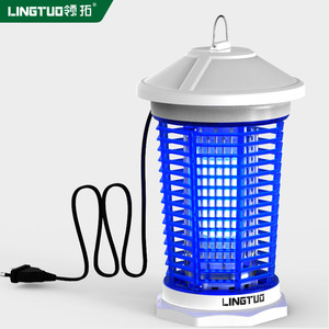 Lingtuo - Trampa Eléctrica para Mosquitos de 18 W para Exteriores, con Diseño Resistente a la Lluvia, para Uso en Jardines - Product Image 5