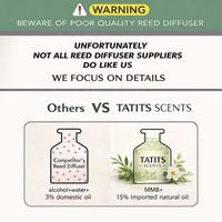 Diffuseur de parfum d'ambiance personnalisé avec logo privé, fournisseur OEM, ensemble de diffuseurs de luxe