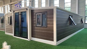 บ้านตู้คอนเทนเนอร์ตั้งแต่10FT ไปจนถึง40ft การออกแบบแบบแยกส่วนให้การขยายที่ยืดหยุ่นและประกอบได้อย่างรวดเร็วสำหรับสภาพแวดล้อมที่หลากหลาย - Product Image 3