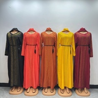 Robe de soirée élégante pour femmes africaines grande taille, Kaftan, Abaya musulmane, Robe de mariée, Boubou modeste, Ankara, Robe de fête