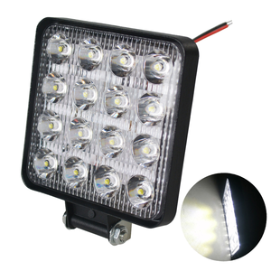 Luz Antiniebla LED Cuadrada de 9-30V, 16 LED, 4 Pulgadas, 6000K, 48W, para Conducción, Todoterreno, Trabajo, Barco, Tractor, Camión - Product Image 1