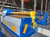 4 rouleaux de machines à rouler électriques automatiques CNC pour le pliage à froid des tôles d'acier