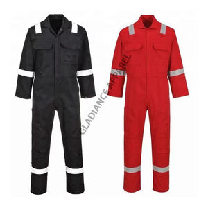Ensemble de vêtements de travail unisexe personnalisé pour le printemps et l'automne vêtements de protection en coton pour la réparation automobile veste de vêtements de travail de soudage - Product Image 5