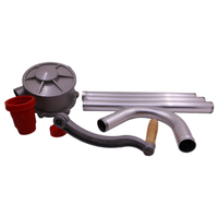 Pompe à baril d'huile Diesel, rotative à main avec pompe en aluminium/mécanique, pour tambours ou réservoir de 15 à 55 gallons