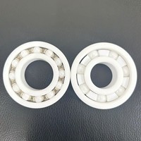 Rodamiento de Bolas de Cerámica Completa de Óxido de Circonio (ZrO2) de Ranura Profunda de Una Hilera 684 Autolubricante Precisión P0 4x9x10 mm