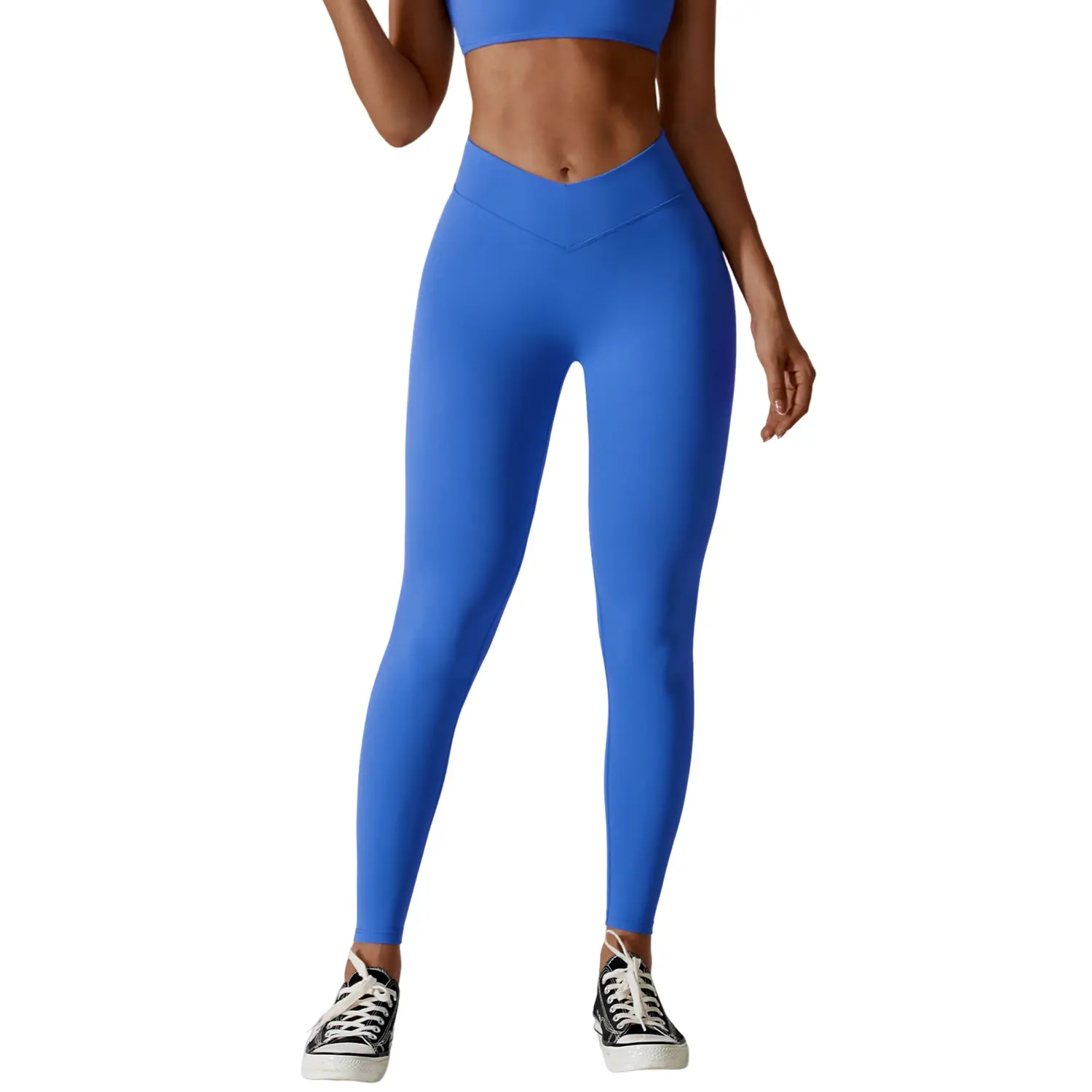 Butt Lift Cut Workout Gym Pants High Fitness V-shape Women Hight Waist V Shape Yoga Leggings