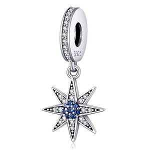 Accessoires de bijoux DIY en argent sterling 2026, pendentif croix authentique, ange gardien, œil porte-bonheur, zircone cubique - Product Image 2