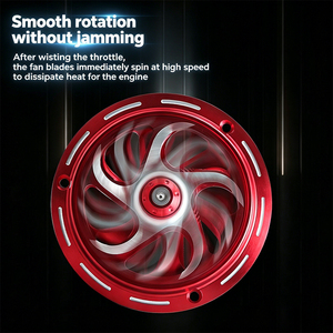 Cubierta de Ventilador de Refrigeración Modificada para Vespa Sprint 125 150, Tapa Decorativa de Aspas de Ventilador de Radiador CNC - Product Image 5
