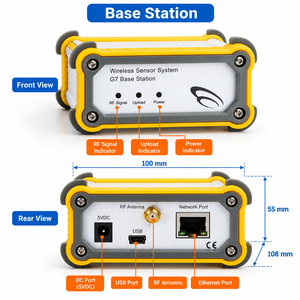 Capteur de niveau ultrasonique sans fil Modbus, portée 0-10m, sortie RS485 pour la surveillance des liquides dans les réservoirs - Product Image 2