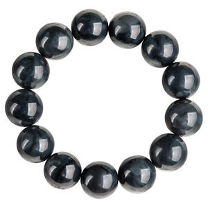 Pulsera de Jade Natural de Hotan, Cuentas de Jade Tinta, Joyería de Mano de Moda para Hombre y Mujer, Diseño Original SL23 - Product Image 5