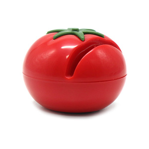 Afilador de Cuchillos y Tijeras de Cocina con Forma de Tomate Rojo, Manual, de Cerámica y Acero de Tungsteno, Profesional, Ecológico, Duradero y Afilado - Product Image 2