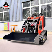 Chargeuse compacte sur chenilles Kubota de haute qualité, 0,15 m, à essence, avec godet frontal, couple élevé, Euro5, 500 kg