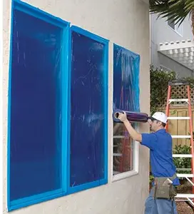 120g/25 millimetri PE Finestra di <span class=keywords><strong>Vetro</strong></span> Temporaneo Pellicola Protettiva - Product Image 1