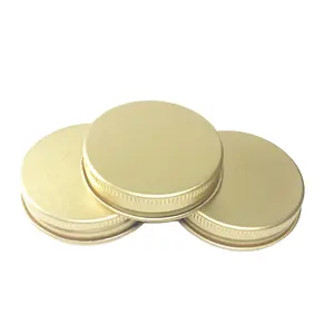 33mm 38mm 45mm 53mm 70mm 89mm Metal Foil Lid Cap Aluminum Screw Cap For Bottle