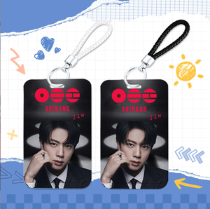 Porte-cartes en gros BTS avec dragonne, porte-clés et porte-photos en PVC pour cartes d'identité, modèles JK, J-HOPE, <span class=keywords><strong>RM</strong></span>, JIN, JIMIN, V - Product Image 4