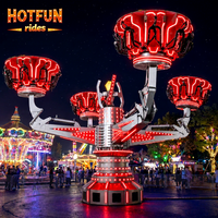 Manèges à griffes énergétiques 32 places pour adultes, grands manèges d'extérieur, manèges Energy Storm de fête foraine à vendre