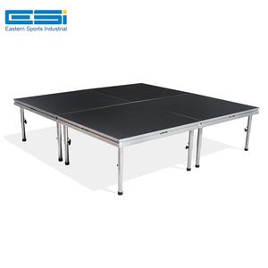 ESI Plataforma de escenario portátil de 4 Patas Pantallas de armazón de marco de aluminio plegables Pantallas de exposición resistentes y elegantes - Product Image 3