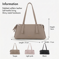 Sacs à main LZ personnalisés en cuir véritable pour femmes, sacs à bandoulière souples en cuir de vachette, sacs fourre-tout de voyage spacieux pour femmes, sacs sous le bras