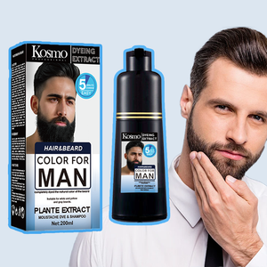 Shampoo Colorante per <span class=keywords><strong>Barba</strong></span> a Lunga Durata Style Jiang per Uomo, Rimozione dei <span class=keywords><strong>Capelli</strong></span> <span class=keywords><strong>Bianchi</strong></span> <span class=keywords><strong>e</strong></span> Grigi, Crema Nera per <span class=keywords><strong>Barba</strong></span> - Product Image 4