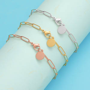 Punk metal <span class=keywords><strong>tobillo</strong></span> personalizado grabado <span class=keywords><strong>en</strong></span> blanco cuadrado colgante <span class=keywords><strong>tobillo</strong></span> verano playa joyería Acero inoxidable mujer <span class=keywords><strong>tobillo</strong></span> <span class=keywords><strong>pulsera</strong></span> - Product Image 1