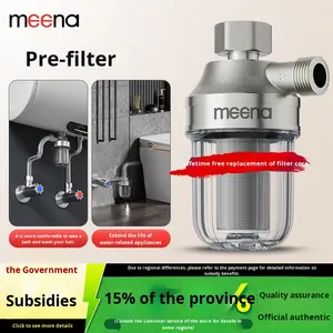 Prefiltro para Calentador <span class=keywords><strong>de</strong></span> <span class=keywords><strong>Agua</strong></span> Eléctrico, <span class=keywords><strong>Filtro</strong></span> Reemplazable, Purificador <span class=keywords><strong>de</strong></span> <span class=keywords><strong>Agua</strong></span> para Grifo <span class=keywords><strong>de</strong></span> Ducha Doméstico, Lavadora - Product Image 3