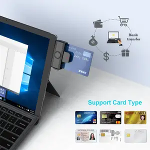 Lettore di Smart Card interno USB compatibile con più sistemi operativi e Smart Card a contatto