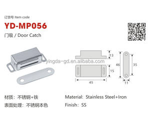 <span class=keywords><strong>Fermeture</strong></span> magnétique en acier inoxydable pour portes de meubles, armoires et placards - Product Image 3