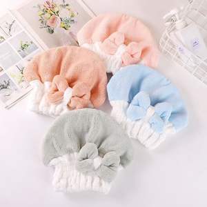 Women's Cute Quick-Drying Dry Hair Cap Shower Towel with Absorbent Feature Hair Washing Headscarf Bag - Product Image 2