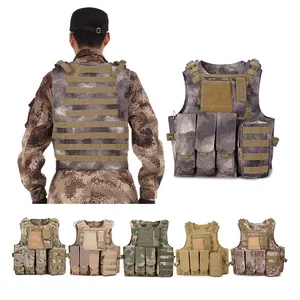 Camouflage Training Groen Gladde Operatie Bandolier Multicam Plaat Drager Jacht Tactisch Vest