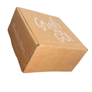 Scatole di Cartone Ondulato Bianche Pieghevoli Ecologiche di Alta Qualità per Confezioni Regalo e Gelatine Personalizzabili - Product Image 1