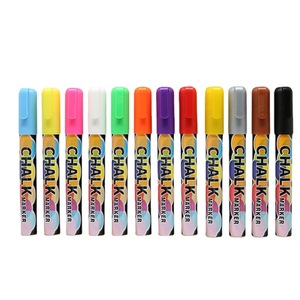 <b>Erasable</b> Chalk Marker Pen Set Wholesale Custom Plastic Liquid Chalk Markers for Chalkboard Label Whiteboard - Product Image 1